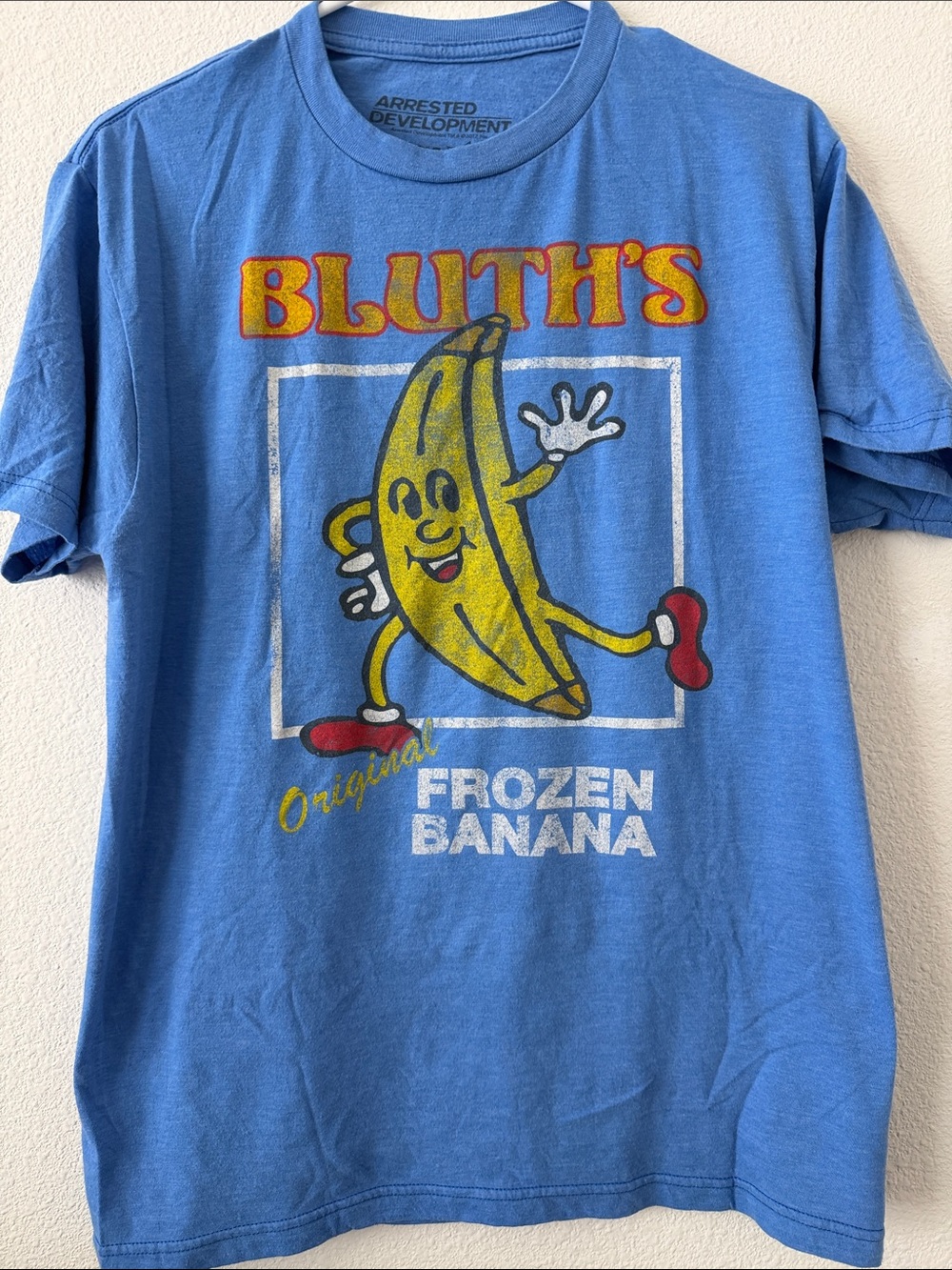 Arrested Development Bluth's Frozen Banana Graphic Tee - Blue